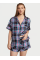 Піжама (Сорочка + Шорти ) жіноча Victoria's Secret Flannel Short Pajama Set