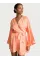Халат Victoria's Secre Satin Short Robe Peach