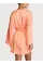 Халат Victoria's Secre Satin Short Robe Peach