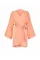 Халат Victoria's Secre Satin Short Robe Peach