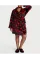 Халат Victoria's Secret Cozy Robe Short Black Lipstick Hearts