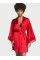 Халат Victoria's Secret Lace Inset Robe Red