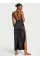 Пенюар Very Sexy Satin Rose Lace High-Slit Maxi Slip Dress