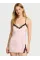 Пенюар Victoria's Secret Very Sexy Satin Lace-Trim Mini Slip