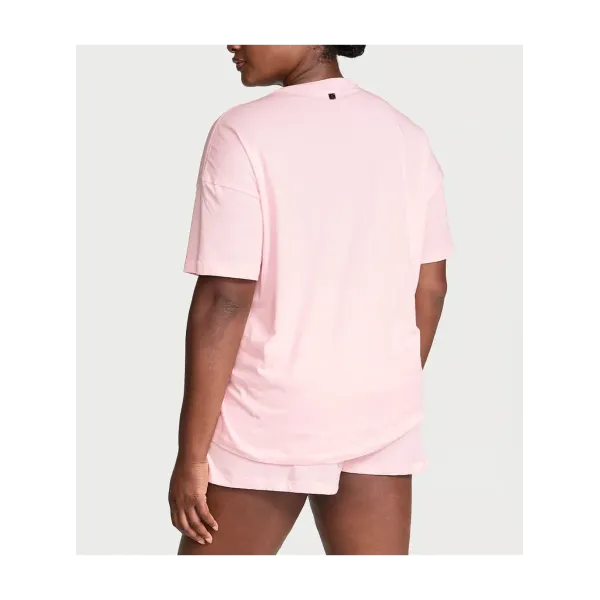 Піжама (Шорти + Футболка ) Cotton Short Pajama Set Angel Pink