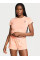 Піжама (Шорти + Футболка ) Victoria's Secret 100% Cotton Lace Patch Short Pajama Set