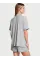 Піжама (Шорти + Футболка ) Victoria's Secret Modal Soft Short Pajama Set Medium Heather Grey