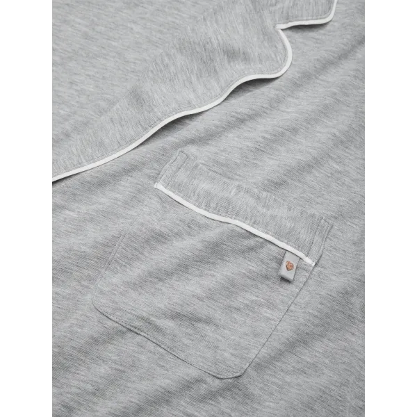 Піжама (Шорти + Футболка ) Victoria's Secret Modal Soft Short Pajama Set Medium Heather Grey