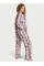 Піжама (Сорочка + Штани )Victoria's Secret Flannel Long Pajama Set Coconut White/Black Gold Lurex Yd Plaid