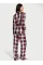 Піжама (Сорочка + Штани )Victoria's Secret Flannel Long Pajama Set