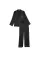Піжама ( Сорочка + Штани) Victoria's Secret Glazed Satin Long Pajama Set Black