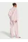Піжама ( Сорочка + Штани) Victoria's Secret Heritage Cotton Long Pajama Set Angel Pink Small Dot