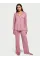 Піжама (Сорочка + Штани) Victoria's Secret Modal Long Pajama Set Dusk Mauve