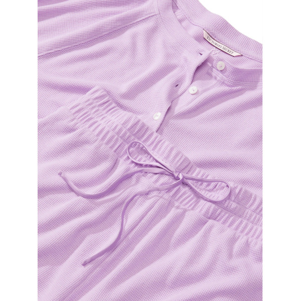 Піжама ( Сорочка + Штани) Victoria's Secret Wide Waffle Henley Jogger Set