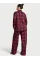 Піжама (Сорочка + Штани ) жіноча Victoria's Secret Flannel Wrap Long Pj Alternative Plaid