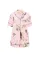 Піжама Victoria's Secret ( Шорти + Рубашка) Signature Satin Short Pajama Set Angel Pink Botanical