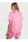 Піжама Victoria's Secret ( Шорти + Рубашка) Signature Satin Short Pajama Set Pink Sugar