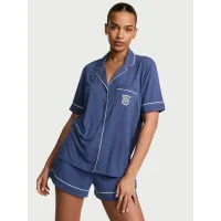 Піжама Victoria's Secret (Сорочка + Шорти )Modal Short Pajama Set Ink Blue