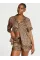 Піжама Victoria's Secret ( Сорочка +Шорти ) Victoria's Secret Glazed Satin Short Pajama Set Marzipan Leopard
