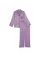 Піжама Victoria's Secret жіноча Satin Long Pajama Set Frozen Plum