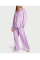 Піжама (Сорочка + Штани ) жіноча  Лавандова Victoria's Secret   Satin Long Pj Purple 