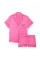 Піжама Satin Short Pajama Set Hollywood Pink