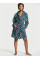 Халат Victoria's Secret Plush Slush Cozy Robe Green Plaid