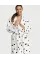 Халат  Victoria's Secret  Cozy Robe White Black Dot