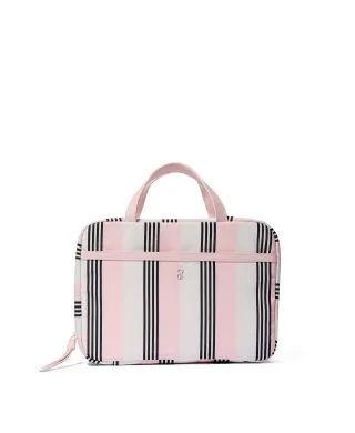 Косметичка Travel Hanging Toiletry Bag Pink And Black Stripe
