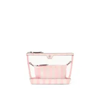 Косметичка Victoria's Secret 2-Piece Makeup Bag Heritage Stripe