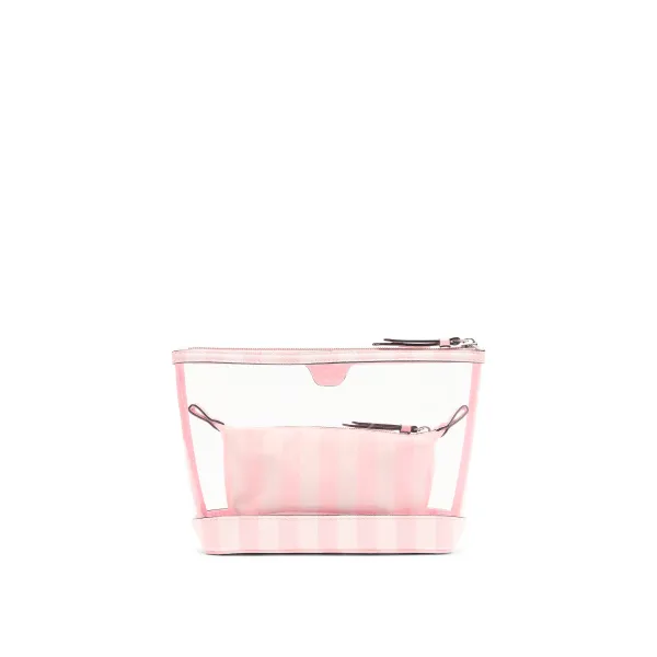 Косметичка Victoria's Secret 2-Piece Makeup Bag Heritage Stripe