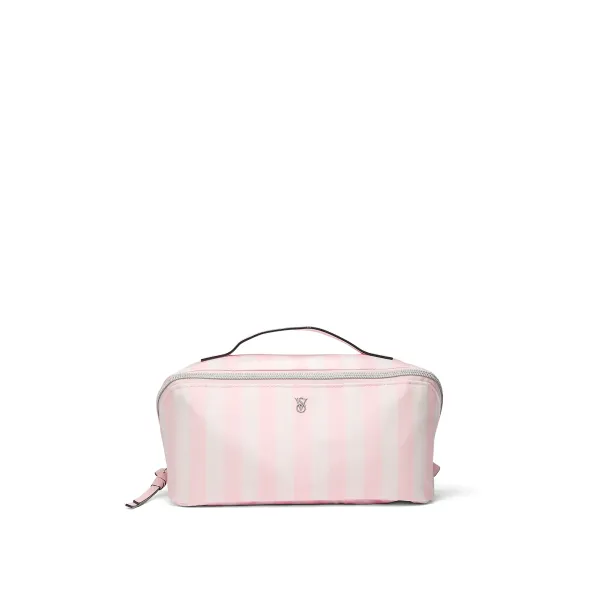 Косметичка Victoria's Secret 3-Piece Expandable Travel Makeup Bag Heritage Stripe