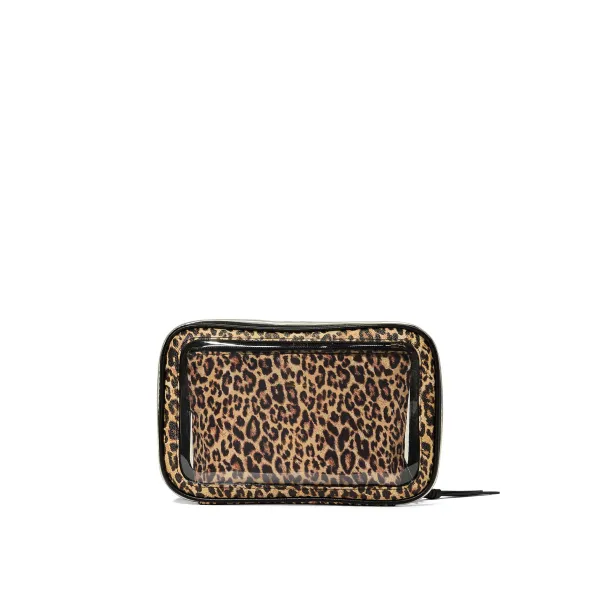 Косметичка Victoria's Secret 3 в 1 Trio Beauty Bag Leopard
