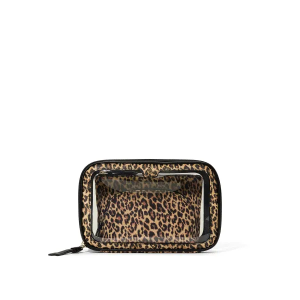 Косметичка Victoria's Secret 3 в 1 Trio Beauty Bag Leopard