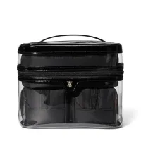 Косметичка Victoria's Secret 4-Piece Makeup Bag Black