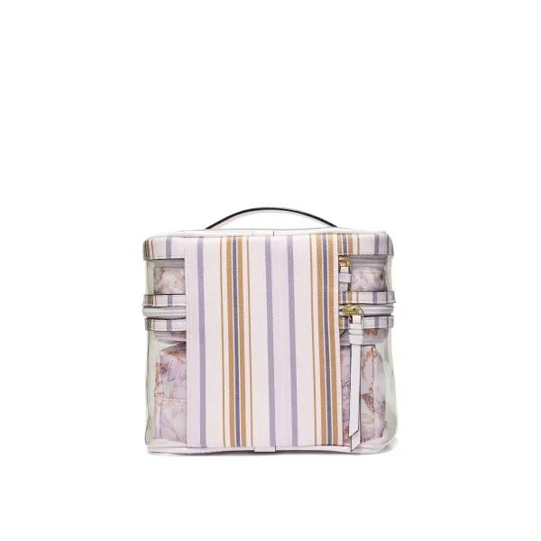 Косметичка Victoria's Secret 4-Piece Makeup Bag Lilac Paisley