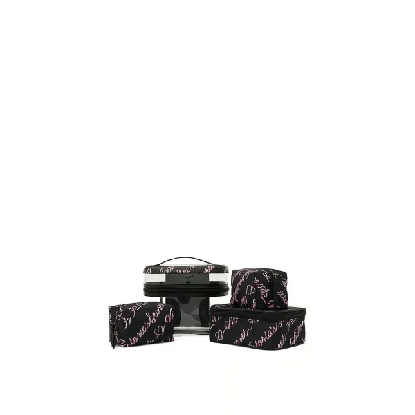 Косметичка Victoria's Secret 4-Piece Makeup Bag Logo