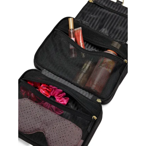 Косметичка Victoria's Secret Travel Hanging Toiletry Bag Black Jacquard