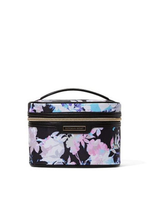 Косметичка кейс Victoria's Secret The Cosmetics Bag black flowers