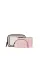 Косметичка 3 в 1 Trio Beauty Bag Pink stripe Рожева Смужка