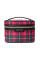 Косметичка кейс Victoria's Secret Mini Express Train Case Bright Tartan 