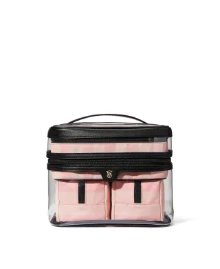 Косметичка Victoria's Secret 4-Piece Makeup Bag Heritage Stripe