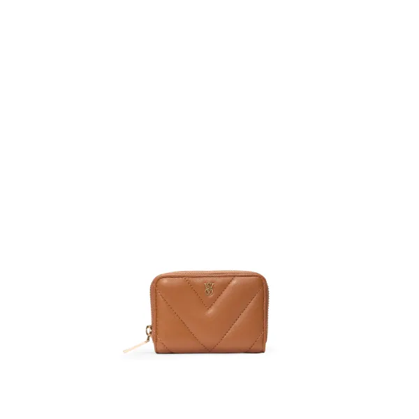 Гаманець Victoria's Secret Small Wallet with Zip Brown