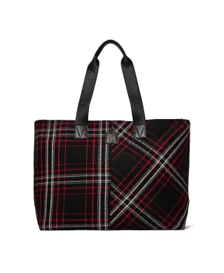 Сумка шопер Plaid Tote Bag