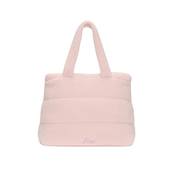 Сумка Victoria's Secret Cozy Plush Tote Pink