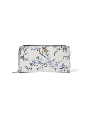 Гаманець The Wallet White Blue Flowers 