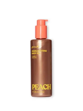 Олія з шимером BODY CARE Shimmer Peach Highlighting Oil персик