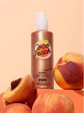 Олія з шимером для тіла Coco Peach Radiant Body Glow  персик та кокос