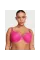 Комплект Victoria's Secret Bombshell Shine Lace Push-up Bra Hollywood Pink Рожевий+Трусики Бразильяни