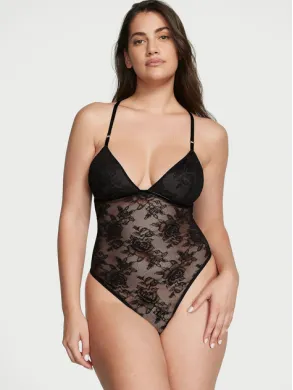 Боді-білизна жіноча Victoria's Secret Чорне Very Sexy So Obsessed Lace Teddy